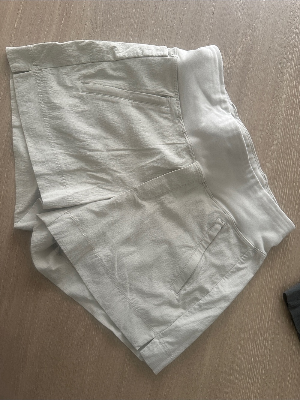 Beige Athleta Trekkie North  Athletic Shorts
